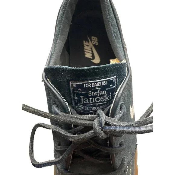 Nike SB Zoom Janoski OG+ Blue Suede Skate Shoes Gum Sole Size 9.5 - Picture 5 of 10